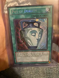 Konami Yu-Gi-Oh! Pot of Duality DREV-EN062 EN Secret Rare Foil 1st - Image 1