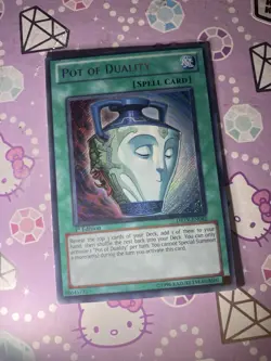 Konami Yu-Gi-Oh! Pot of Duality DREV-EN062 EN Secret Rare Foil 1st - Image 2