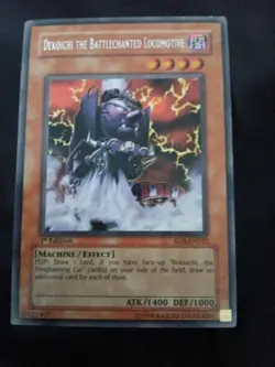 Yu-Gi-Oh! Dekoichi the Battlechanted Locomotive Rare 1st Edition RDS-EN032 LP - Image 1
