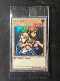 Gemini Elf - LART-EN039 - Ultra Rare NM/M Limited Edition Sealed Promo Yugioh - Image 1