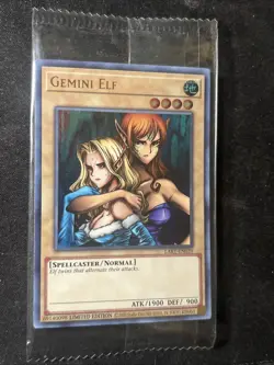 Gemini Elf - LART-EN039 - Ultra Rare NM/M Limited Edition Sealed Promo Yugioh - Image 2