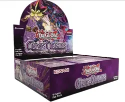 Yu-Gi-Oh Chaos Origins Booster Box 24 Packs Konami English Sealed - Image 1