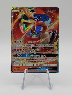 Ho-Oh GX 21/147 Burning Shadows NM Pokemon GX Rare - Image 1
