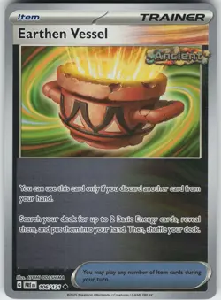 Pokemon Earthen Vessel 106/131 SV: Prismatic Evolutions NM Reverse Holo card - Image 1
