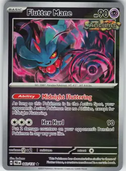 Pokemon Flutter Mane 043/131 SV: Prismatic Evolutions NM Reverse Holo card - Image 1