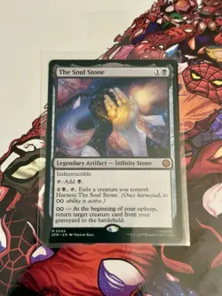 The Soul Stone Marvel's Spider-Man Regular NM MTG Magic the Gathering 0066 - Image 1