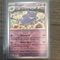 Gengar Pokemon Scarlet & Violet 151 Reverse Holo 94/165 - Image 1