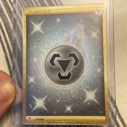 Pokemon TCG Metal Energy SWSH Evolving Skies 237/203 NM Gold Secret Rare Card - Image 3