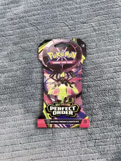 Pokemon TCG: Mega Evolution—Perfect Order Sleeved Booster Pack, 1 Pack Sealed - Image 2