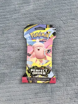 Pokemon TCG: Mega Evolution—Perfect Order Sleeved Booster Pack, 1 Pack Sealed - Image 3