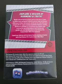 Pokemon TCG Scarlet & Violet White Flare Booster Bundle 6 Packs Factory Sealed - Image 3