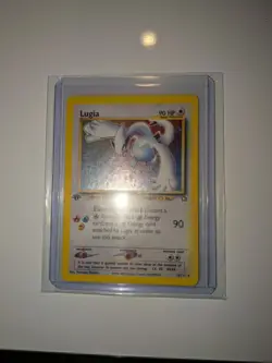 Near Mint! Pokemon Neo Genesis 1st Edition Holo Rare Card Lugia 9/111 TCG - Image 2