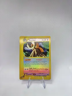 Noctowl 40/144 Skyridge Reverse Holo Rare Pokemon TCG Nintendo MP - Image 3