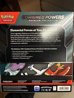 2024 Pokemon TCG Combined Powers Ex Premium Collection Box SV 11 Booster Packs - Image 2
