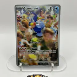 Pokemon TCG Cramorant Twilight Masquerade Card 176/167 Sir NM Condition - Image 2