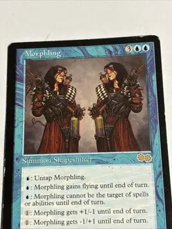 Magic The Gathering MTG MORPHLING Urza's Saga MP Moderately Played - Image 4