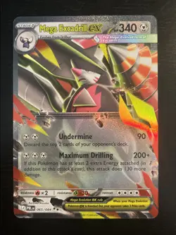 Pokemon TCG - Pitch Black - Mega Excadrill Ex - 65/084 - Image 1