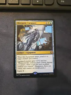 Biorganic Carapace - 0124 - Marvel's Spider-Man MTG - NM/M English - Ships Now - Image 1