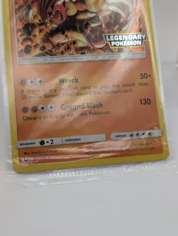 Pokemon Groudon 81/168 Legendary Pokemon Gamestop Promo Cosmos Holo SEALED NM EN - Image 3