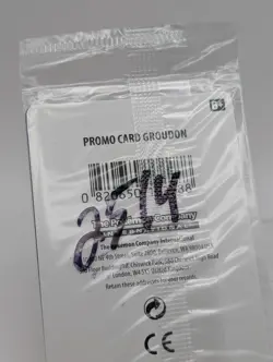 Pokemon Groudon 81/168 Legendary Pokemon Gamestop Promo Cosmos Holo SEALED NM EN - Image 5