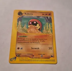 Pokemon Kabuto Skyridge 37/144 Regular Uncommon E-Card 50HP Eng Stage 1 - Image 1