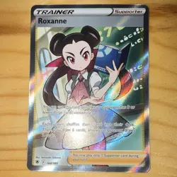 Pokemon TCG Roxanne 188/189 Astral Radiance Ultra Rare Full Art Holo EN - Image 1