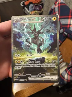 Zekrom ex 166/086 Sv: Black Bolt Special Illustration Rare Holo English - Image 1