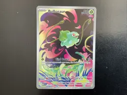 Bulbasaur 133/132 Mega Evolution Illustration Rare NM Holo Pokemon - Image 1