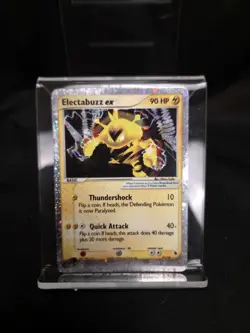 Pokemon Holo Rare Card Electabuzz EX 97/109 Ruby and Sapphire 2003 - Image 1