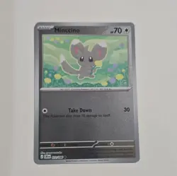 Pokemon TCG Minccino 072/086 CRI Crimson Invasion Reverse Holo 70 HP EN - Image 1