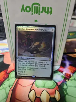 x1 Rocket-Powered Goblin Glider - Foil R MTG Marvel's Spider-Man M/NM, English - Image 1