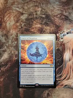 MTG Force of Negation NM Near Mint Modern Horizons - Image 1