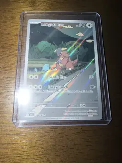 Pokemon Kangaskhan 204/182 Sv10 Destined Rivals Illustration Rare Holo EN MINT - Image 1