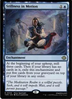 Stillness in Motion R Tarkir: Dragonstorm 59 NM Normal MTG - Image 1