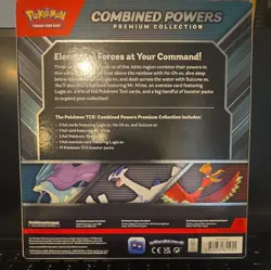 Pokemon Combined Powers Premium Collection Box Lugia Ho-Oh Suicune 2024 TCG - Image 2