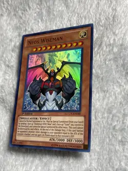 Yu-Gi-Oh! TCG Neos Wiseman LCGX-EN040 1st Edition NM Ultra Clean!! - Image 2