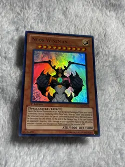 Yu-Gi-Oh! TCG Neos Wiseman LCGX-EN040 1st Edition NM Ultra Clean!! - Image 4