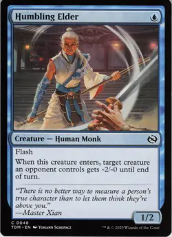 Humbling Elder C Tarkir: Dragonstorm 48 NM Normal MTG - Image 1