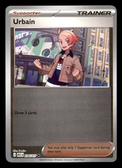 Urbain 214/217 Uncommon Ascended Heroes Pokemon Reverse Holo Near Mint - Image 1