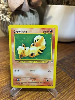 Vintage Pokemon- Growlithe - 68/105 Neo Destiny - 2002 - Image 1