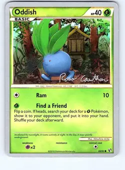 Oddish (Ross Cawthon) 60/90 World Championship Decks Pokemon NM - Image 1