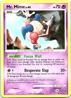 Mr. Mime 37/147 Supreme Victors Pokemon NM - Image 1