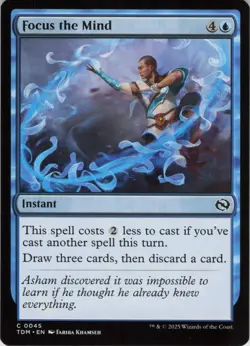 Focus the Mind C Tarkir: Dragonstorm 45 NM Normal MTG - Image 1