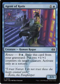 Agent of Kotis C Tarkir: Dragonstorm 36 NM Normal MTG - Image 1
