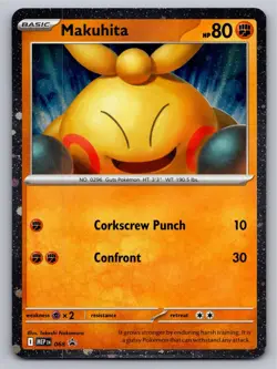 Makuhita (Cosmos Holo) 068 Promo ME: Mega Evolution Promo Pokemon Near Mint - Image 1