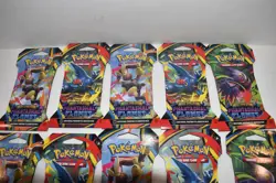 Pokemon Mega Evolution Phantasmal Flames Sleeved Booster Pack - LOT OF 10(QEG42) - Image 2