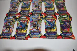 Pokemon Mega Evolution Phantasmal Flames Sleeved Booster Pack - LOT OF 10(QEG42) - Image 3