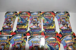Pokemon Mega Evolution Phantasmal Flames Sleeved Booster Pack - LOT OF 10(QEG41) - Image 2