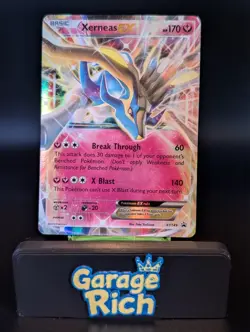 Xerneas EX XY149 - XY Black Star Promo Pokemon TCG Ultra Rare Holo MP - Image 1