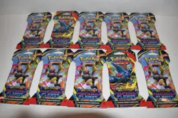 Pokemon Mega Evolution Phantasmal Flames Sleeved Booster Pack - LOT OF 10(QEG40) - Image 1
